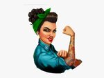 Rosie The Riveter, Women In Weed, Bloom Cannabis Club, - Ros